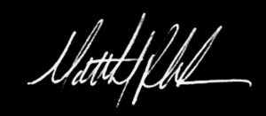 Matthew Placzek Signature