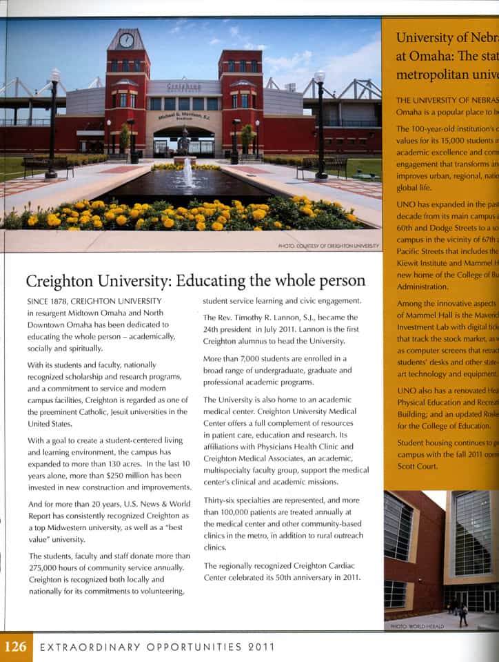 Creighton University Bluejay Sculpture
