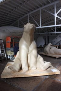 Clay Polar Bear