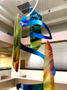 Hanging Atrium Sculpture